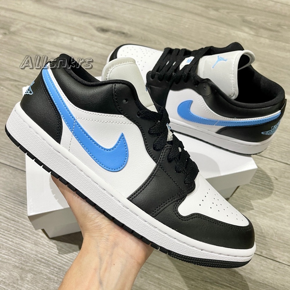 Air Jordan 1 Low Women’s University Blue Black White